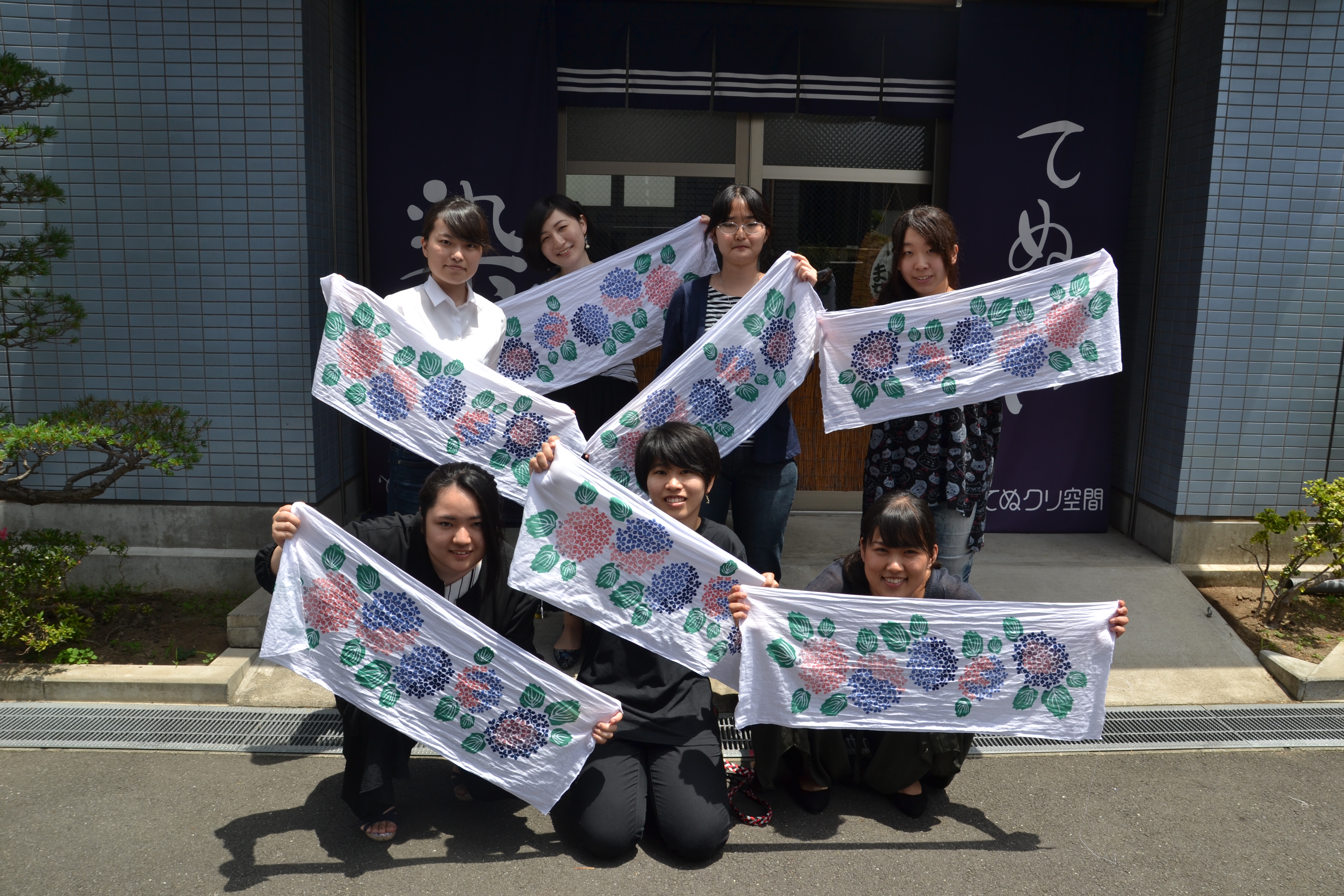 注染のイベントも開催